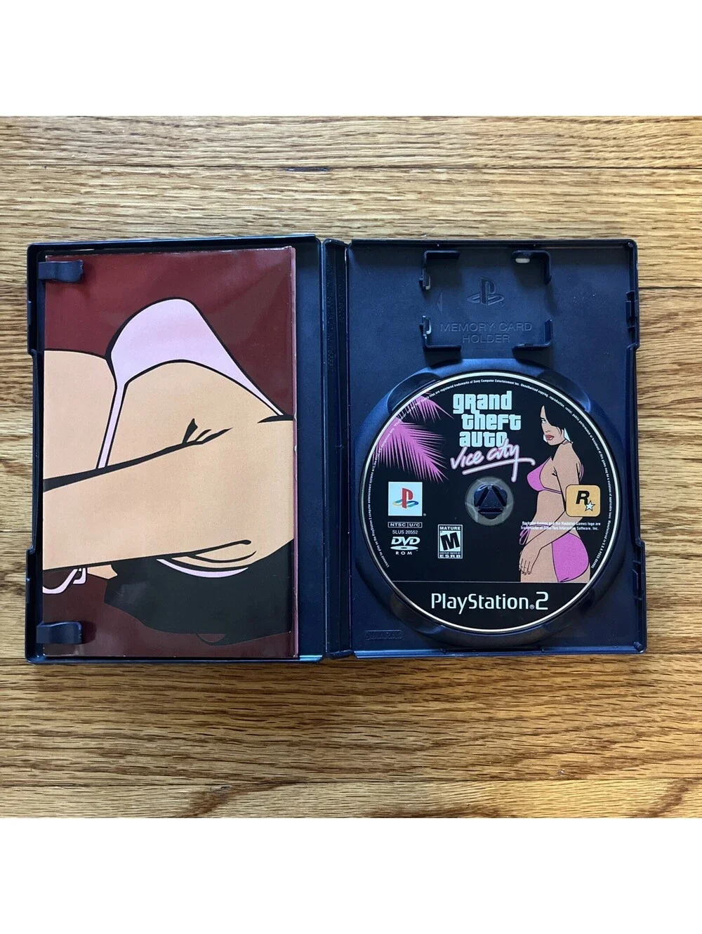 Rockstar Games Grand Theft Auto: Vice City Sony PlayStation 2 - POSTER INCLUDED!